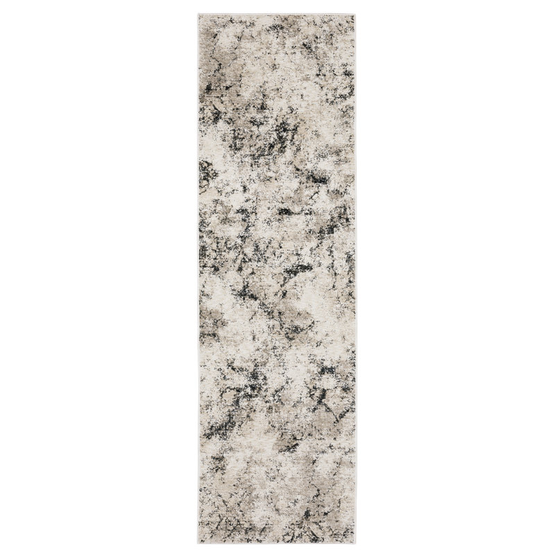Gwern Abstract Indoor Rug, Runner 2'3" x 7'6"