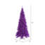 Purple Fir Artificial Fir Christmas Tree-1386432220