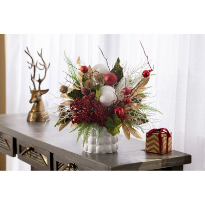Arrangement floral Holly and Jolly Berry en pot
