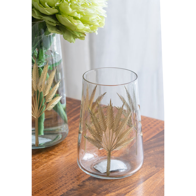 Vase décoratif au design contemporain, H 6,9 po x l 4,7 po x P 4,7 po