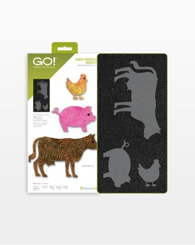 Accuquilt GO! Ensemble de courtepointe Farm Life