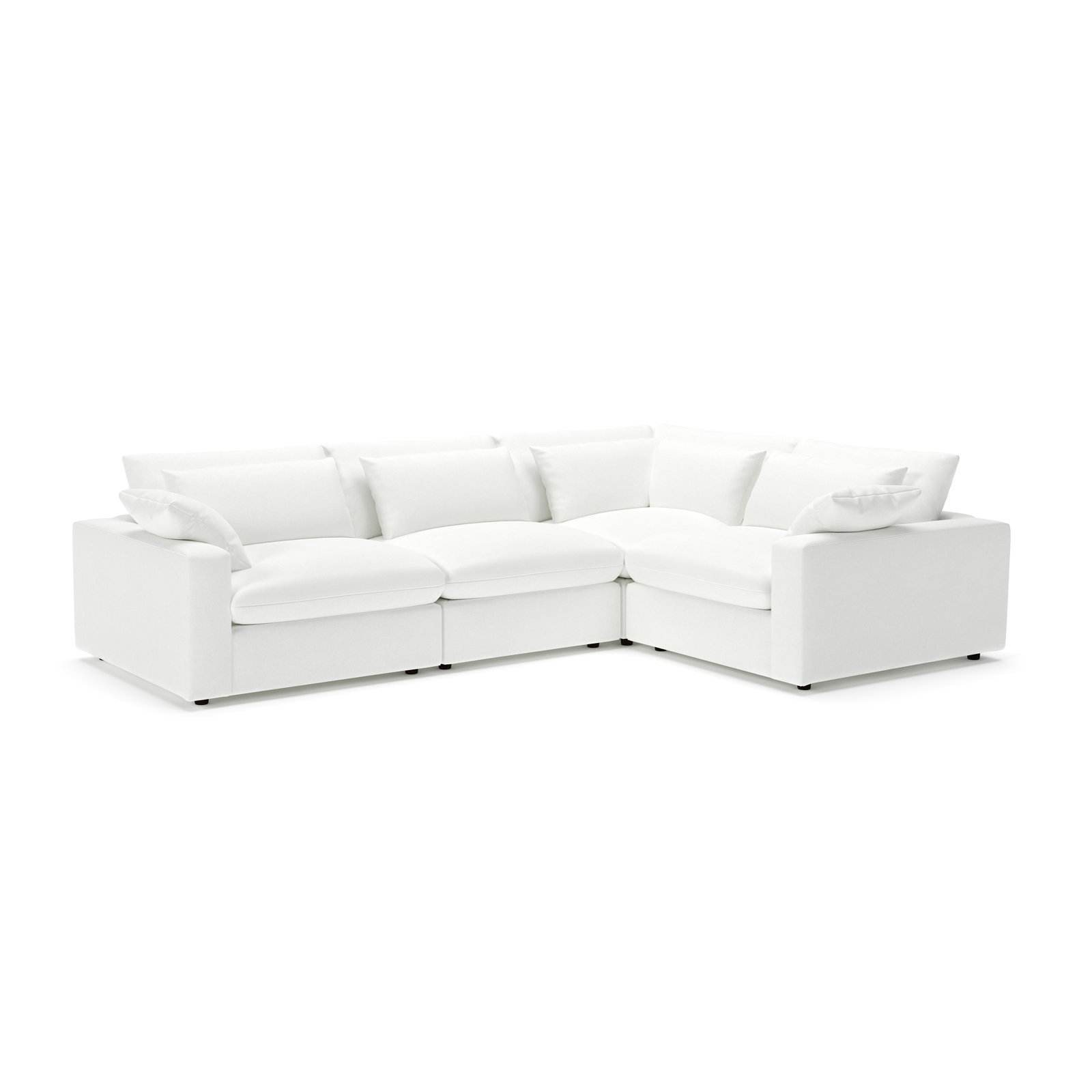 Remy Sectional, John Flour Performance Linen Blend