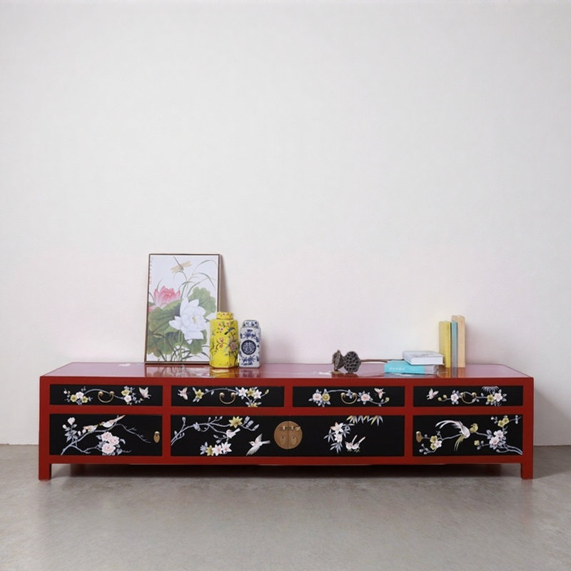 Creative Painted TV Stand