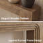 Console extra longue 78,74 po, grande table d'entrée