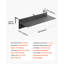 Rectangle Metal Outdoor Patio Table 45 cm D-809331024