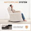 Fauteuil inclinable électrique berçant avec appui-tête réglable et éclairage à DEL-132395113