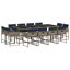 Ensemble repas 13 pièces avec coussins Hokku Designs-102444130-102444129-102444127
