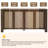 Retro Minimalism 63'' Wide Sideboard With Solid Wood Handle-846718770