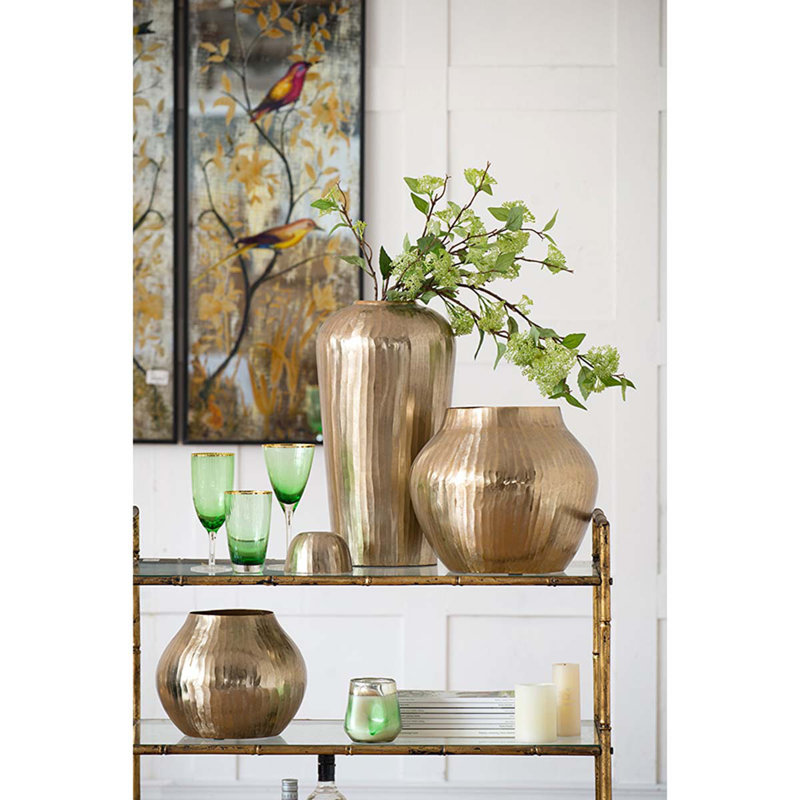 Metal Decorative Urns & Jars