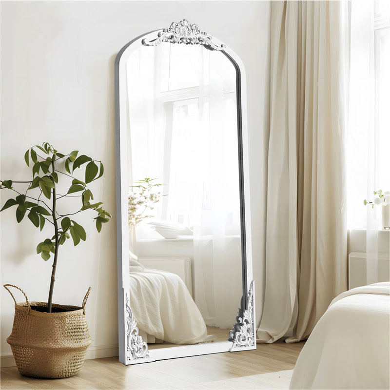 Miroir pleine longueur en bois massif