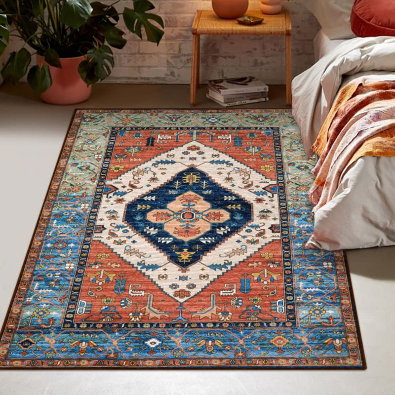Tapis Secondino avec envers antidérapant, Rectangulaire 3 pi x 5 pi
