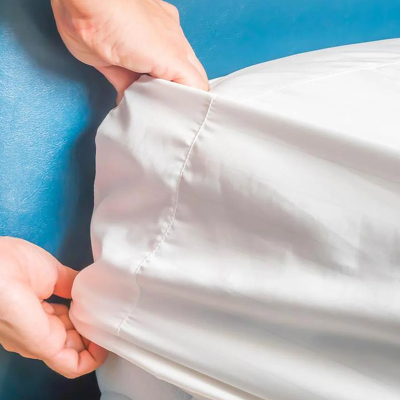 Protège-matelas ajusté hypoallergénique et imperméable Stangl, Simple