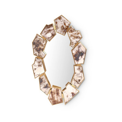 Lucas Novelty Brass Wall Mirror