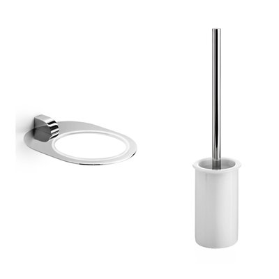 Porte-brosse mural 15,6 po Muci