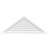 Triangle Surface Mount Functional Brickmould Sill Frame PVC Gable Vent 11/12 Pitch
