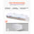 Under Bed Storage with Wheels 39.8x20.1x5.9 Inch Rolling Storage Bags-75206693
