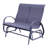 43.62'' Wide Powder Coated Aluminum Loveseat
