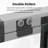 70" H Semi- Shower Door - 56"-60"W, Matte Black, Waterproof Construction For Dry Bathroom Durability Assurance-124249914