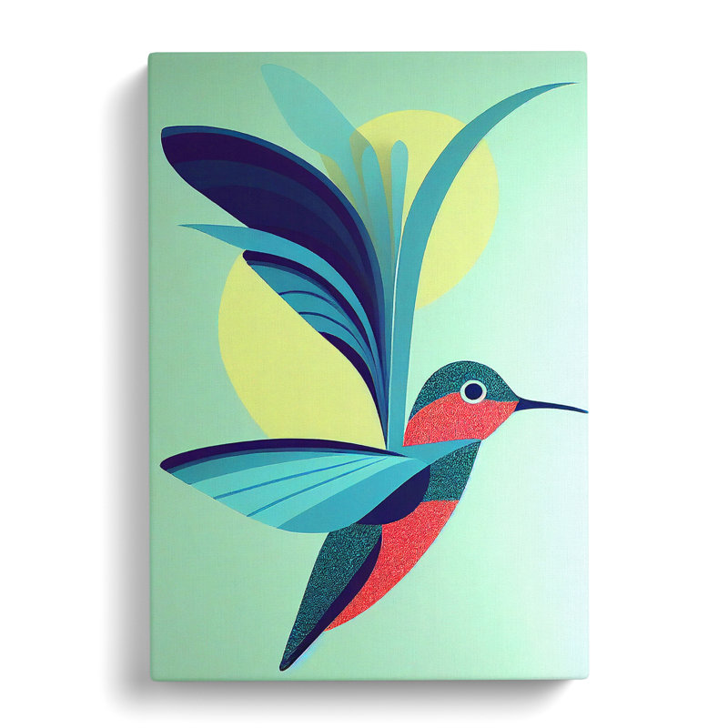 Kentshire Hummingbird Vol.4 - Wrapped Canvas, 76cm H x 50cm W x 3cm D