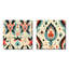 Elouan - Ensemble de 2 collages de formes carrées abstraites-101858273-101858275