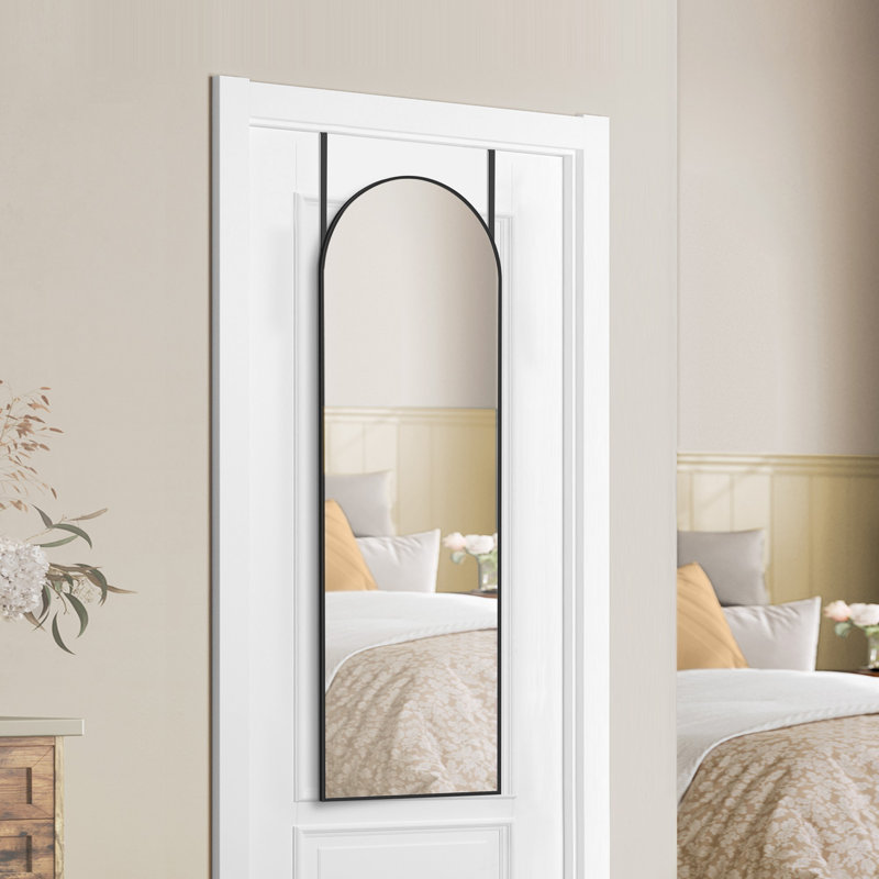 Petekar 47.2" H Arched Shatterproof Full Body Mirror