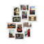 Cadre 12 photos collage blanc