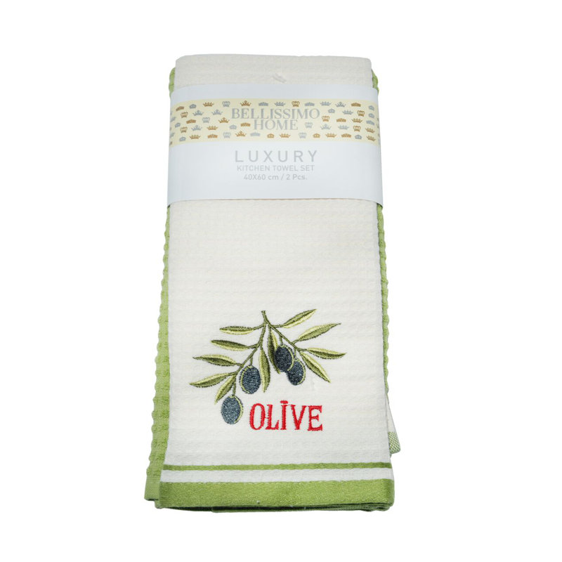 Cotton Embroidered Kitchen Towel