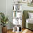 Hildelind 51.2-63.6"H 360° Rotating Bookcase, Storage and Display Bookshelf for Home Office and Living Room-869285683-807166168