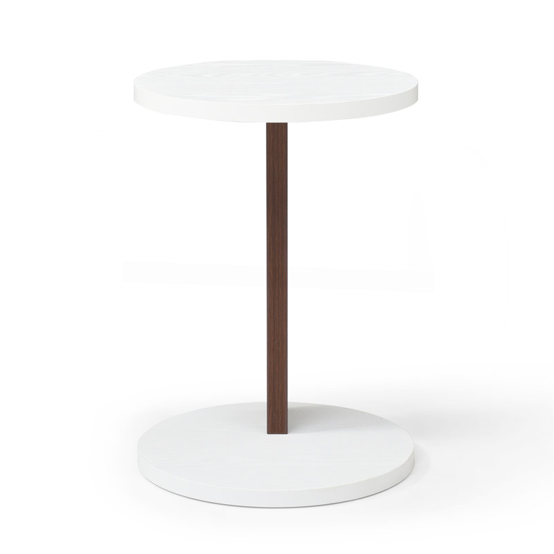 C-Shaped End Table