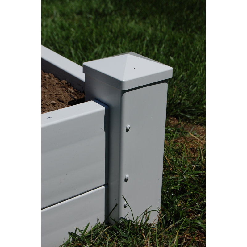 Jaleel Rectangular Plastic Raised Garden Bed