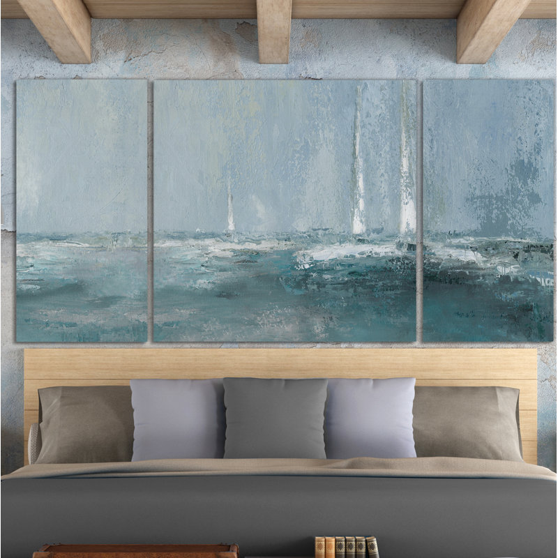 " Headed Out " Painting Print, 24" H x 48" W x 1.5" D