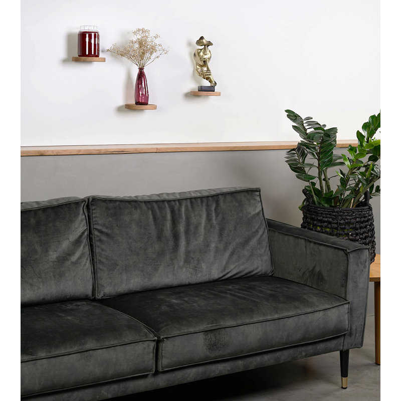 Burrowsville 3 Piece Floating Shelf, Nature