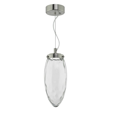 Catton 1 - Light Silver Unique/Statement Pendant