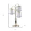 Lampe de table arquée 34 po Haden-116082967