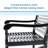 Alekper Outdoor Rocking Solid Wood Chair
