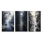 «Canal Quiet Passage Charcoal», 3 pièces-387384370-387384372