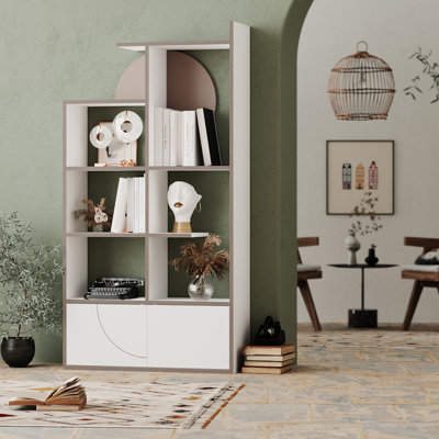Ostara Bookcase Stylish and Functional Freestanding Storage Solution