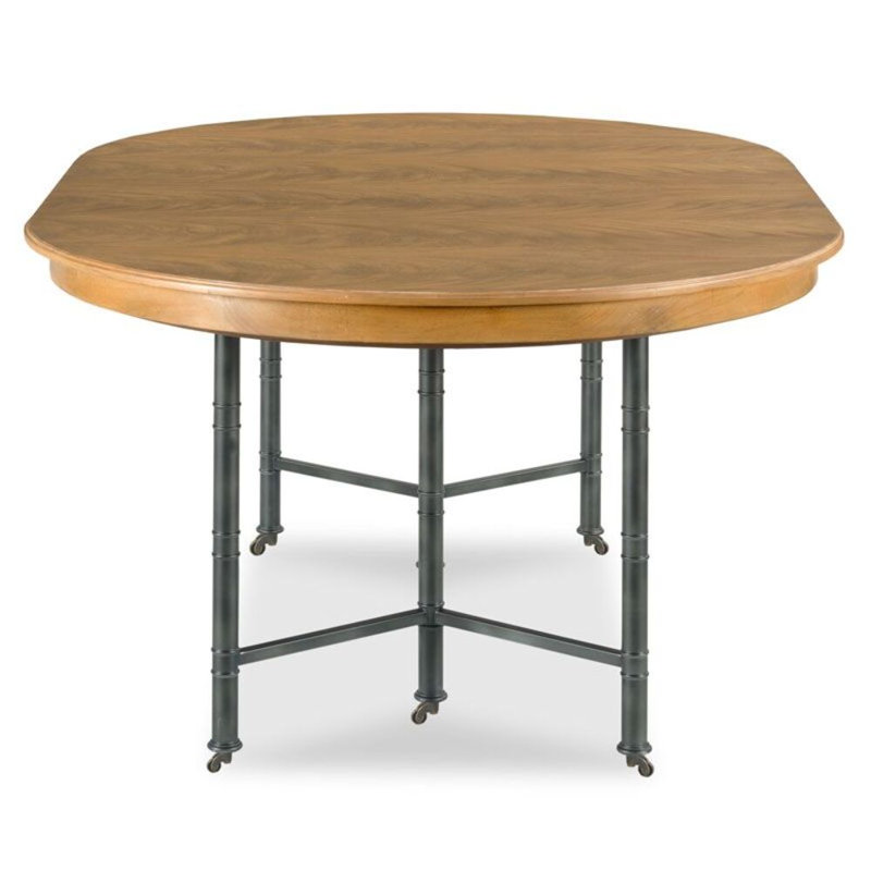 Blaire Oval Mahogany Wood Dining Table