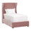 Upholstered Wingback Bed