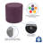 Nicholas Flexible Learning Modular Soft Seating Circle Ottoman for Classrooms and Common Spaces-49417481-111189139-111189141