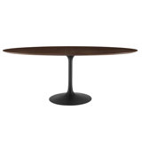 Silver Orchid Fein Oval Dining Table
