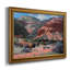 Caprock Canyon - Peinture sur toile encadrée-1845875057