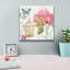 «Rainbow Seeds Floral Birdcage II» par Lisa Audit, art mural sur toile-1291132107