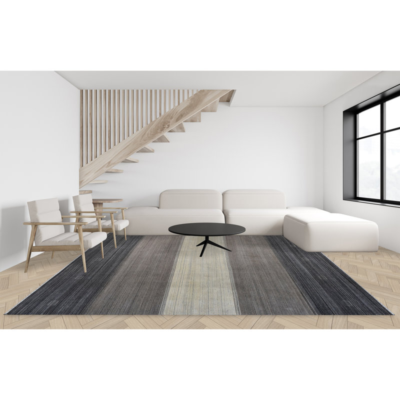 Striped Area Rug, Rectangle 12' x 15'