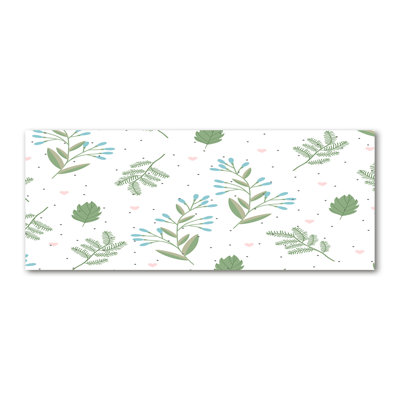 Leaves - Wrapped Canvas Print