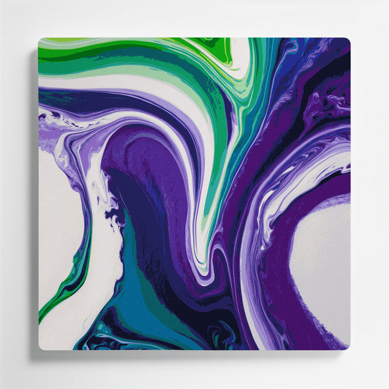 Art abstrait abstrait 45, H 16 po x l 16 po