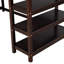 Lit mezzanine avec tablettes de rangement et bureau sous le lit-66666204-66666194