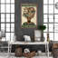 " The World Belongs To Those Who Read - 1 Piece Rectangle Graphic Art Print On Wrapped Canvas "-618371810