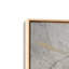 30 "x 20" Gilded Whispers, ensemble de 3 impressions sur toile dans un cadre en chrome poli-99068638-99068645