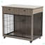 Chenil pour chien avec rangement à 2 tiroirs pour une grande utilisation intérieure-670870635-610236021